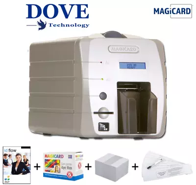 Magicard Rio 2e MAG-MIFARE Single Sided Colour ID Card Printer. (USB + NETWORK). • £425