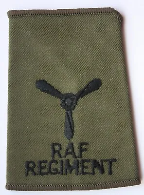 British RAF Regiment Senior Aircraftman Rank Slide (Single) (G182) • £3.50