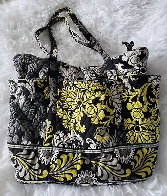 Vera Bradley Baroque Go Round Tote With Zipper Shoulder Bag Large Purse • $45.99