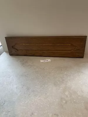 Solid  Dark Oak  Kitchen Drawer Front 600 X 160 Old Mfi  Stock Dx136 • £29