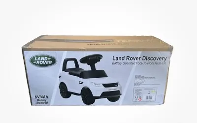 🔥Official Land Rover 🔥Discovery 6V Kids Electric Ride On Car SV21393F White • £59.99