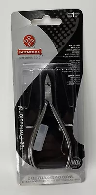 Mundial 722-PR Professional Premium Cuticle Nipper Sharpened Stainless Steel • $12.95