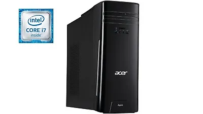 Acer TC-780 Intel I7-7700 3.6GHZ  2TB+256GB SSD 16GB  GTX1050 WIFI/WIN11/OFFICE • $517.51