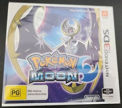 Pokemon Moon Nintendo 3DS Brand New Sealed AUS PAL Version Read Description • $76