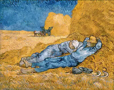 The Siesta By Vincent Van Gogh Art Print • $11.95