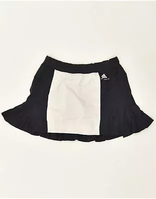 ADIDAS Womens Stella McCartney Tennis Skirt IT 36 XS Black Colourblock AQ05 • $19.86