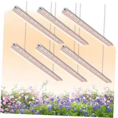  LED Grow Light Strips Full Spectrum 660nm Sunlight Plant Light 4FT 3600K  • $148.09