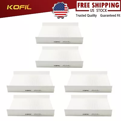 6 X  CAF24000 Cabin Air Filter For Volvo Truck Replaces AF26405 P606555 PA10187 • $31.60