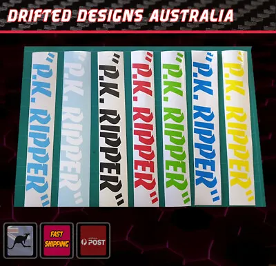 SE PK Ripper Style Frame Decals - Inc Landing Gear Fork Decal 10 Colours • $23.90