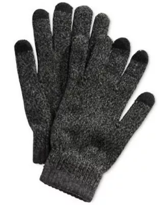 Alfani Gloves Mens Texting Gloves Charcoal One Size • $3.20