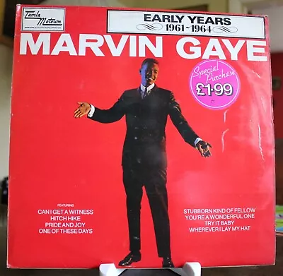 Funk/Soul MARVIN GAYE LP: Early Years 1961-64 • £8.99