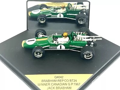£19.99 • Buy 1:43 Quartzo Brabham Repco BT24 F1 Car Jack Brabham 1967 Canadian GP Winner