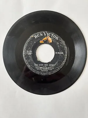 Miguel Aceves Mejia Vinyl Record 45 RPM  Viva Quien Sabe Querer Que Bonito Amor • $3.44