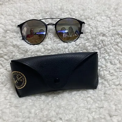 $99 • Buy Ray Ban Unisex Fashion RB3546-186-9A52 52mm Black Sunglasses - Pre-Own