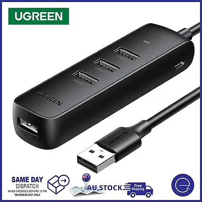 $19 • Buy Ugreen USB 3.0 Multi-Port Hub USB-A  Adapter For Apple Windows Computer Laptop