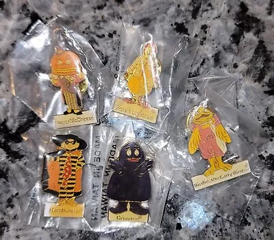 Mcdonalds Vintage 1980s Pin Lot Of 5 • $125