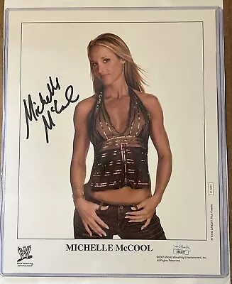 WWE Michelle McCool - 8x10 (JSA) Autographed • $30