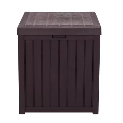 51gal 195L Outdoor Garden Plastic Storage Deck Box Chest Tools Cushions Toys Sea • $76.96