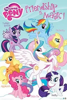 My Little Pony Friendship Is Magic Seven Characters 24 X 36 Poster NEW ROLLED • $9.99