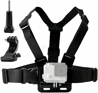 Chest Strap Holder Mount Belt For Gopro Hero 10 9 8 7 6 5 4 DJI Action Camera • $14.76