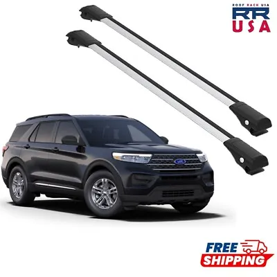 For Ford Explorer U625 2020-2023  Cross Bars Roof Rack Gray  Set • $120