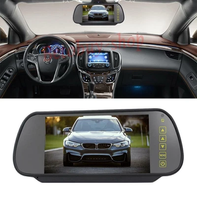 7  HD Screen Mirror Parking Monitor For Car Reversing Rear View Camera • £30.59