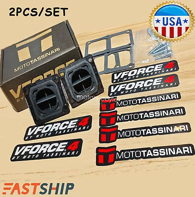 OEM 2X Banshee V Force 4 Reeds Cages VForce Yamaha V4144-2 YFZ 350 Reed Valve • $84.99