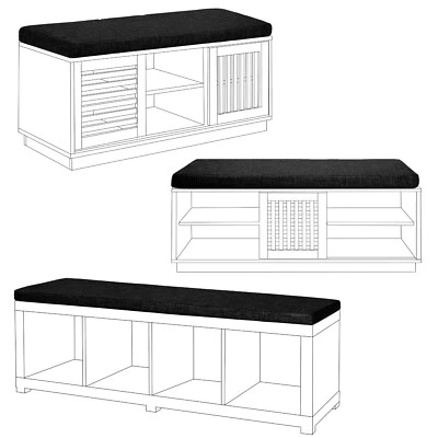 £29.97 • Buy Loft 25 IKEA Kallax Bench Pads Shelf Cabinet Cushion Shoe Storage Book Case Seat