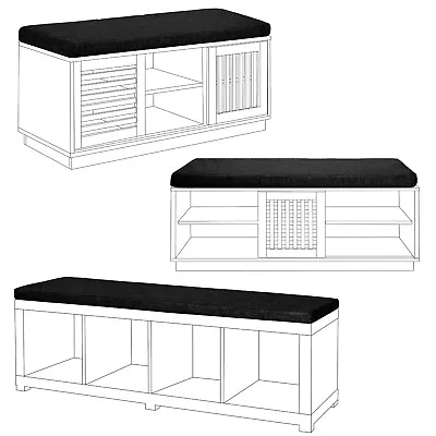 Loft 25 IKEA Kallax Bench Pads Shelf Cabinet Cushion Shoe Storage Book Case Seat • £18.97