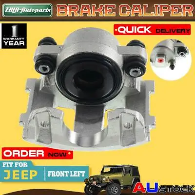 Brake Caliper Front Left For Jeep Grand Cherokee ZJ ZG Wrangler TJ XJ 1990-2006 • $132.50