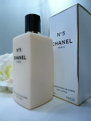 £121.40 • Buy CHANEL No5 BODY LOTION 200ml Discontinued Fabulous Formula New Sealed Marked Box