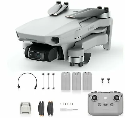 DJI Mini 2 Drone Quadcopter Ready To Fly 3 Battery Bundle -Certified Refurbished • $369