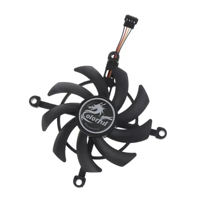 12V 4Pin VGA Fan Graphics Card Fan For Colorful GeForce 3060 • $9.27
