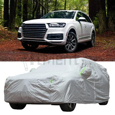 For Audi Q7 Q8 Car Full Cover Outdoor Waterproof Sun UV Snow Resistant 6 Layer • $63.50