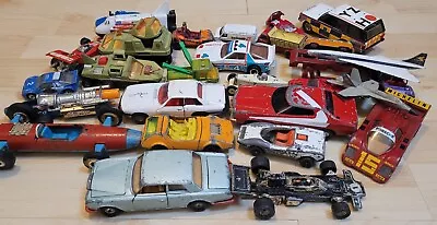 Job Lot Vintage Model Toy Cars Lorries Etc Dinky Corgi Matchbox Triang Lesney • £5