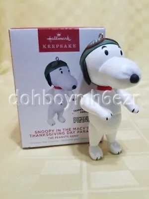 Hallmark 2022 Snoopy In The Macy's Thanksgiving Day Parade Christmas Ornament • $12.99