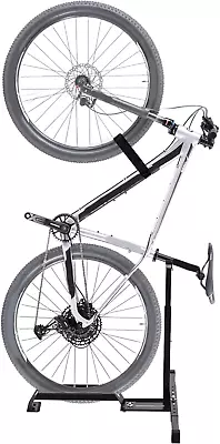 Qualward Vertical Bike Stand Floor Bicycle Rack Adjustable Upright Design Space • $59.94