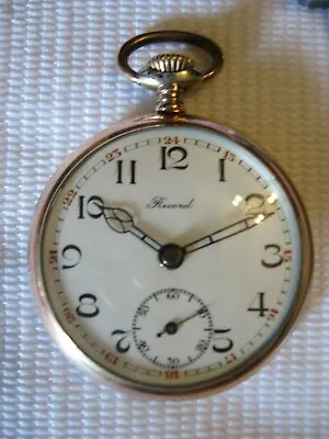 Record Swiss - Military Pocket Watch Ca.1910 • $720