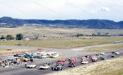 Continental Divide Raceway Race Cars Vintage 1964 Original 35mm Photo Slide • $42.74