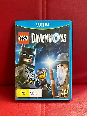 Lego Dimensions • Game Only - Nintendo Wii U • $15
