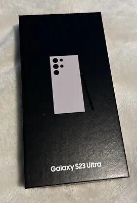 Original Empty Box For Samsung Galaxy S23 ULTRA 5G Lavender 512GB Smartphone • £10.95