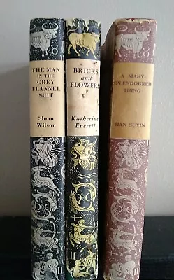 £15 • Buy Reprint Society 1950s HB Books With Dust Jackets Job Lot X 3