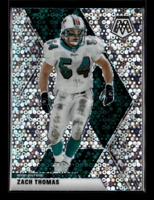 $1.70 • Buy 2020 Panini Mosaic #127 Zach Thomas Mosaic No Huddle Silver