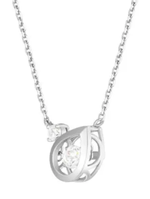 J.Estina MIOELLO Necklace JJMENQ2BS608SW420 Silver 925 Cubic Zirconia Rhodium Pl • $189.99