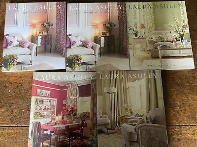 Lot Of 5 Laura Ashley Catalogues 2014 2015 • £15