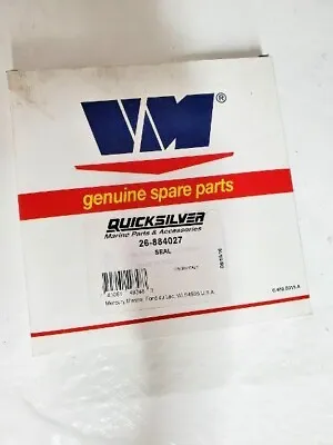 Mercruiser 4.2 L 250 D-Tronic Marine Quicksilver Crankshaft Seal 26-884027  • $80.25