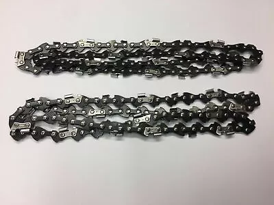 £26.99 • Buy PACK OF 2 MacAllister M-4545CSP 18  Replacement Chainsaw Chain 1.3mm 62 Links