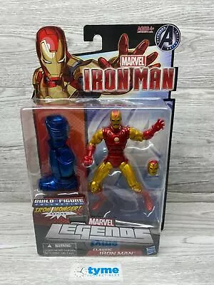 Marvel Legends Hasbro Classic Iron Man 6  Figure Iron Monger Series BAF - • $38