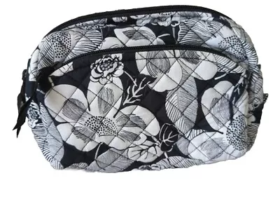 Vera Bradley Plastic Lined Night Day Cosmetic Bag Travel Bedford Blooms EUC • $13