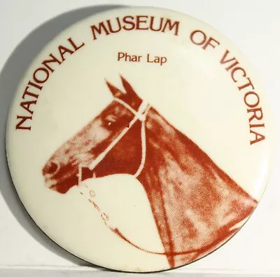 Vintage Phar Lap Tin Badge • $30